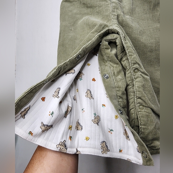 3 Piece Set Harry & Me Corduroy Overalls, Long Sleeve Shirt Hood Jacket Sz 24M - Picture 12 of 17